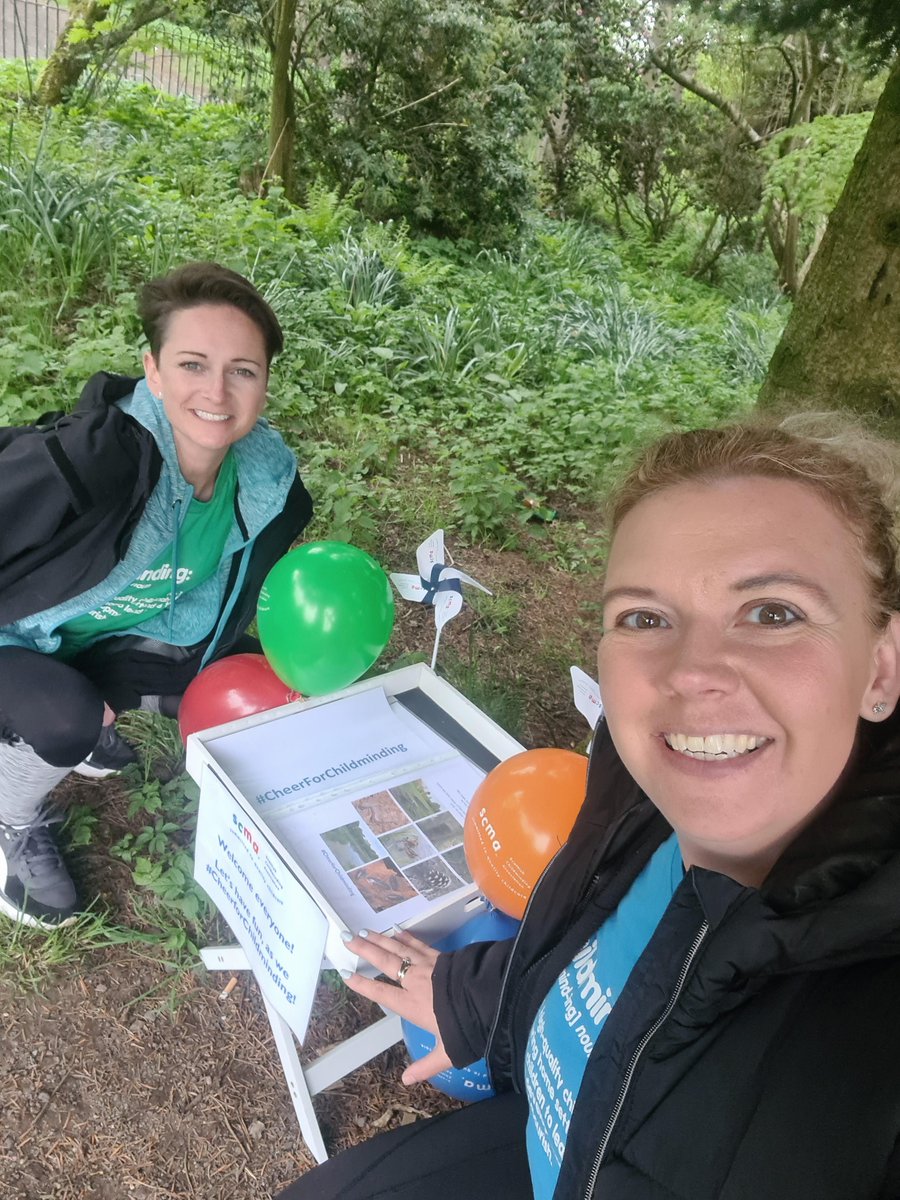 ScotChildmind's tweet photo. Childminders in North Lanarkshire enjoyed a special Childminding Week Nature Trail around Colzium Park earlier this week, and took part in an outdoor @Bookbug_SBT session too!
🤩👍💙
#CheerforChildminding #GetInvolved #PlayTalkRead #MakingaDifference #LearnthroughPlay https://t.co/Aev2xMNCB5