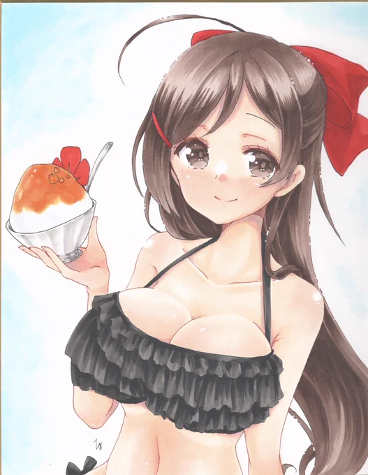 間宮(水着)
 #神戸かわさき9 