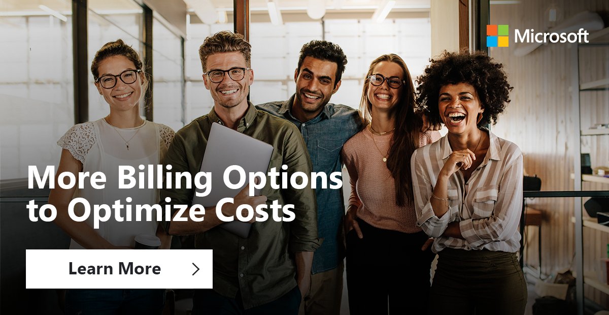 LITechAdvisors's tweet photo. The New Commerce Experience will offer you more billing options such as annual billing for multi-year term plans in addition to monthly and upfront billing. Learn More: https://t.co/b8gspmArFm https://t.co/tXz6ZcGCEc