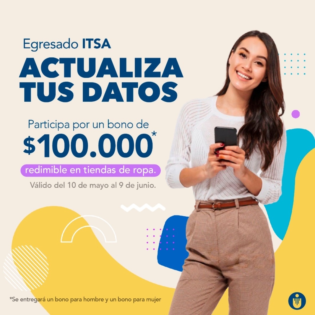 EgresadosIUB's tweet photo. ¡Queremos seguir en contacto contigo!
Actualiza tus datos 👉 https://t.co/LQxp0th1A8 👈 y participa por un bono de $100.000.

-El sorteo se realizará el 9 de junio.
-Se entregará un (1) bono para hombre y un (1) bono para mujer. https://t.co/690TChAcog