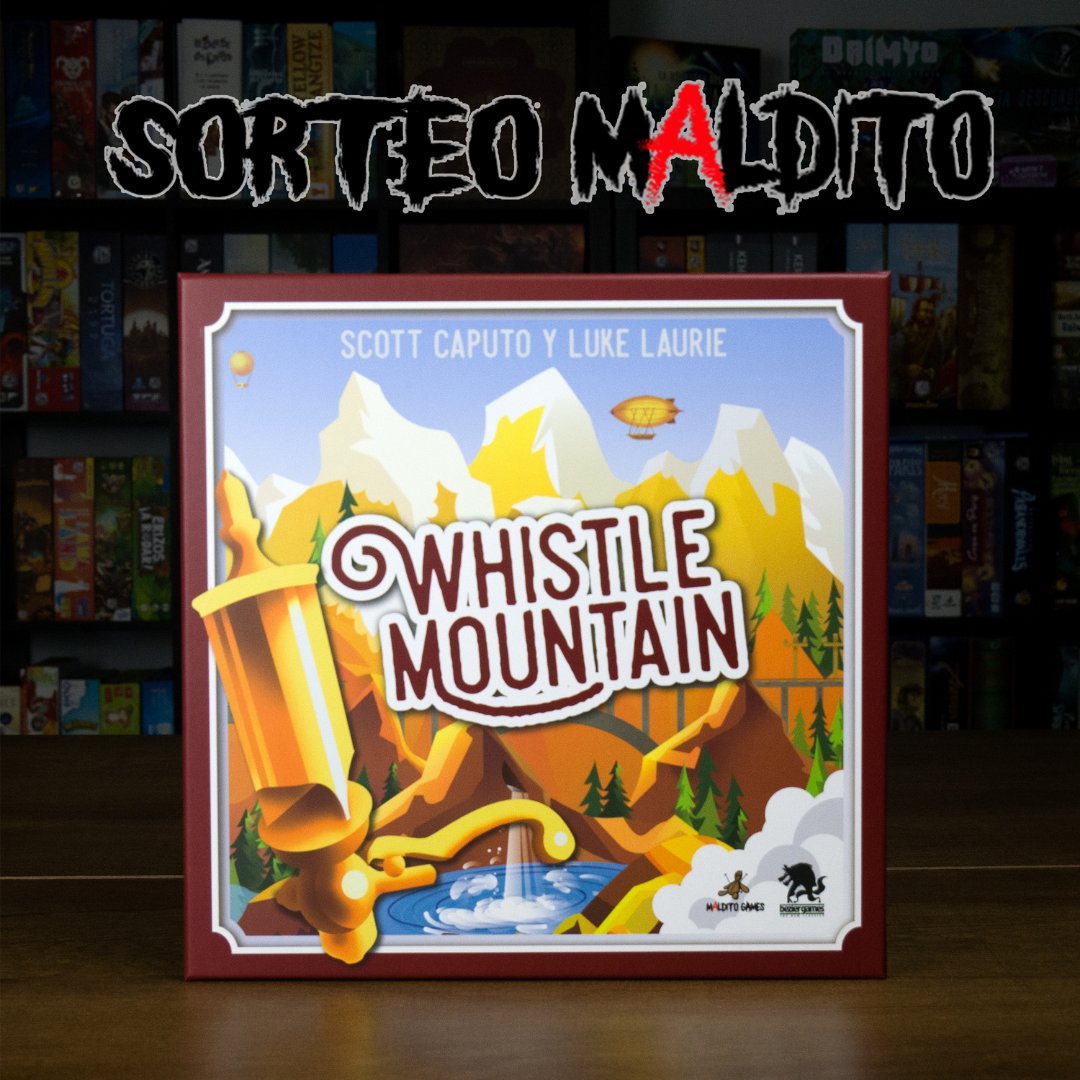 MalditoGamesES's tweet photo. 🔴SORTEO🔴

Con motivo del lanzamiento de #whistlemountain os proponemos un nuevo #sorteomaldito !!🎉🎉
Para participar debéis:
🔺Sigue la cuenta @MalditoGamesES 
🔺Retwittear
🔺Menciona 3 personas con las que jugarías
El ganador/a se anunciará el 17/05/22 ¡Mucha suerte! https://t.co/wuX9Yld92l