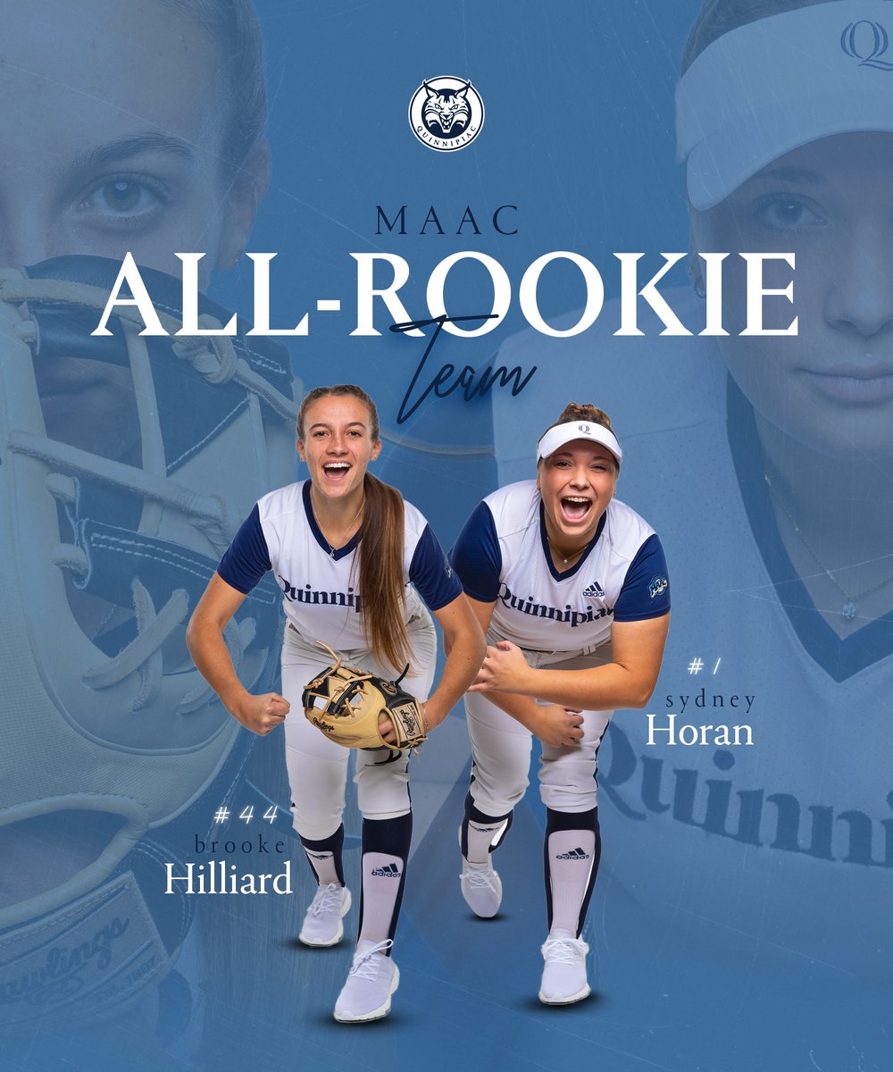𝗠𝗔𝗔𝗖 𝗔𝗹𝗹-𝗥𝗼𝗼𝗸𝗶𝗲 𝗧𝗲𝗮𝗺 🤩

Congrats to Sydney Horan and Brooke Hilliard on being named to the <a href="/MAACSports/">MAACSports</a> All-Rookie Team!! Can't wait to see what is in store for you both over the next few years 👏