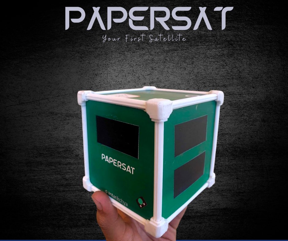 bikalpadhungana's tweet photo. Your first satellite
#papersat https://t.co/9lImvrrHbn