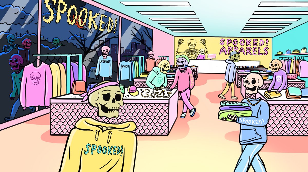 SPOOKED! tweet media