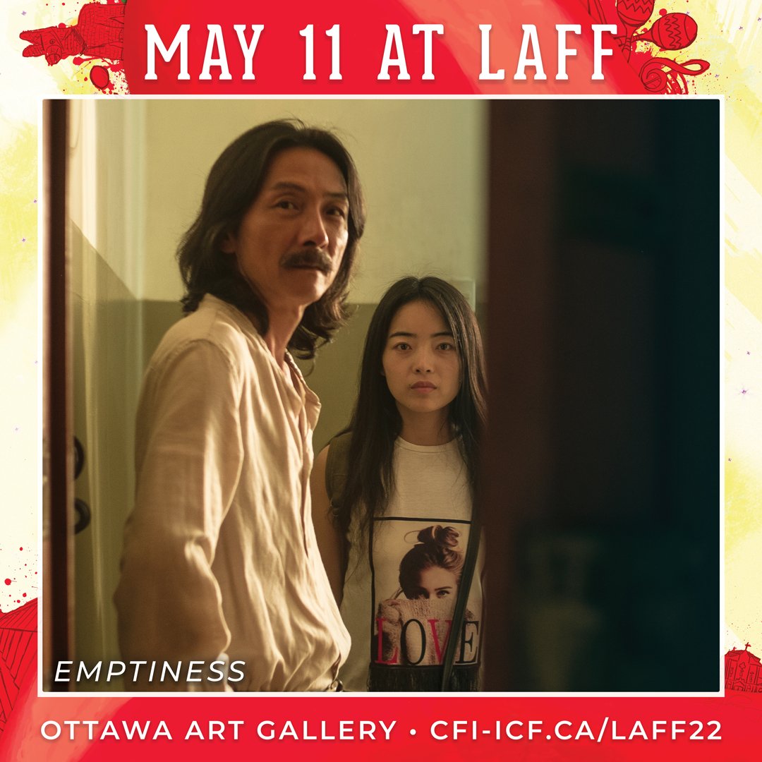 Canadian_Film's tweet photo. TODAY AT LAFF:
Check out Ecuador's stylish thriller EMPTINESS at 7pm, following Chinese immigrants as they get swept up in an organized crime operation. A powerful study of migration, patriarchy, and liberation. 💪
🎟️ Tickets here: https://t.co/CE9gGU7X5s
@OttawaArtG #LAFF22 https://t.co/S28NkVimtR