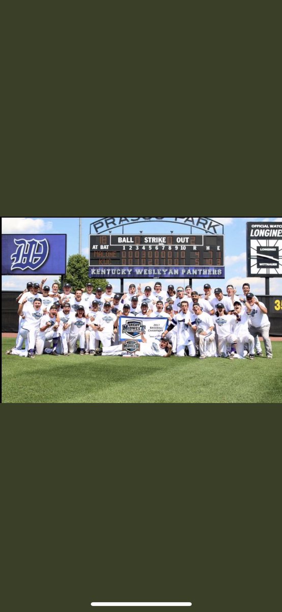 I am blessed to announce that I’ve committed to Kentucky Wesylean College. I would like to thank God, my family, and my coaches for helping me get to where I am today and molding me into the player I’ve become. I’m excited to get to work and ready to be a panther!
