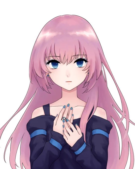 My old paintings about Megurine Luka!②#巡音ルカ 