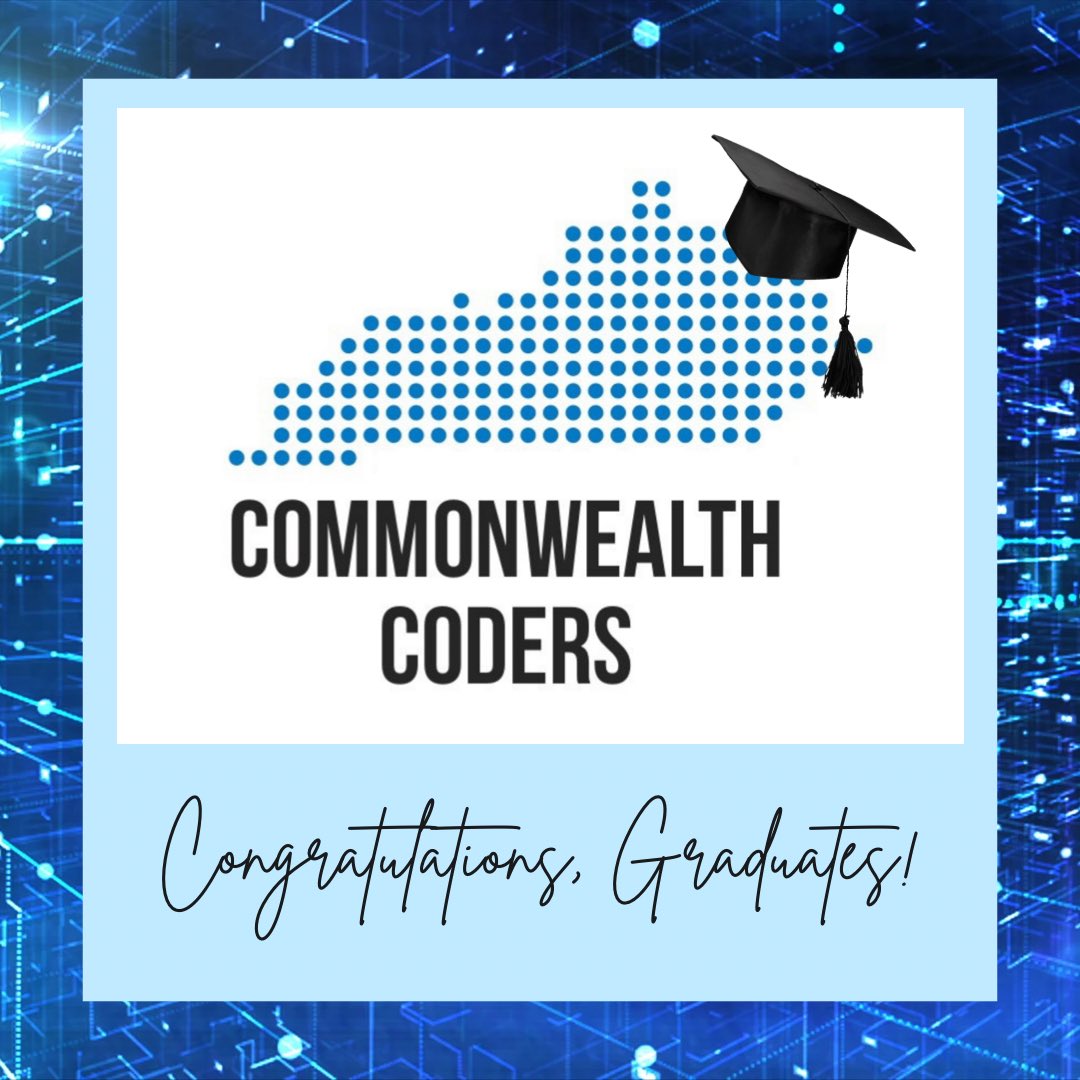 SCkyWDB's tweet photo. Congratulations to all the Commonwealth Coders across the state who are graduating today! Go do great things!
#webdevelopment #code #coding #commonwealthcoders #commonwealth #ky #kentucky #workforce #future #career #job #jobs #futurejob #graduation #congratulationsgraduates https://t.co/EsPPtElFkn