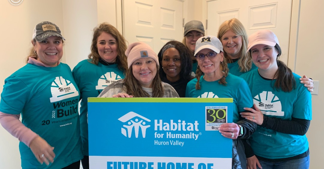 Sarah Hartshorn brought droves of volunteers for the past few years, raised more than $700 this year &amp; serves as a Volunteer Leader. Tracey Roy Realtor has sponsored Women Build for nearly 5 years now &amp;  rallies volunteers each year!  #womenempoweringwomen