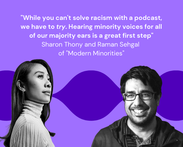 💬What kinds of conversations are you starting with your podcast?

<a href="/modminpod/">Modern Minorities Podcast</a> invites people across industries to discuss how different cultural backgrounds shape the way we uniquely see the world.