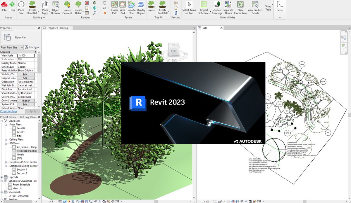 Cloud enabled Landscape BIM software #ArtisanRV from @CloudScapes is available for #Revit 2023