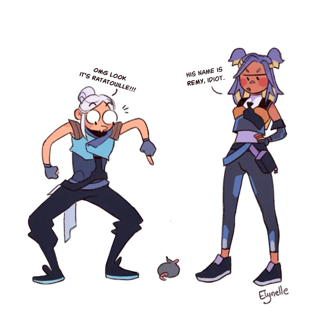 It's their dynamic #ValorantArt 