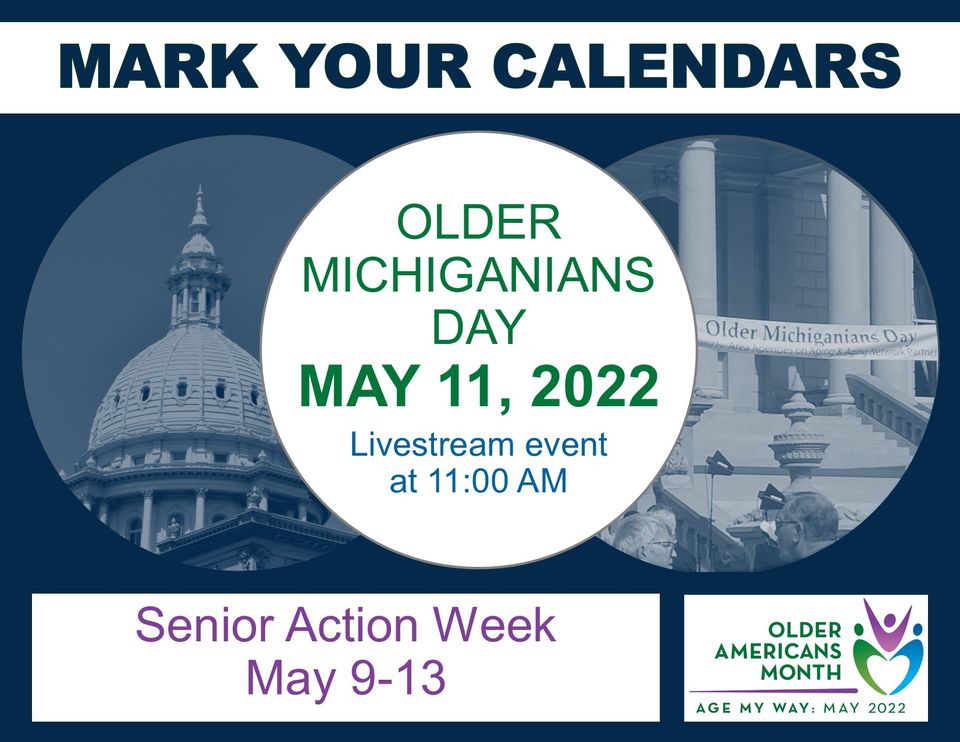 region7aaa's tweet photo. Live Event - https://t.co/8iKXKrLxjr
#Region7AAA #OlderAmericansMonth #michigan https://t.co/FQV2qw3D1h