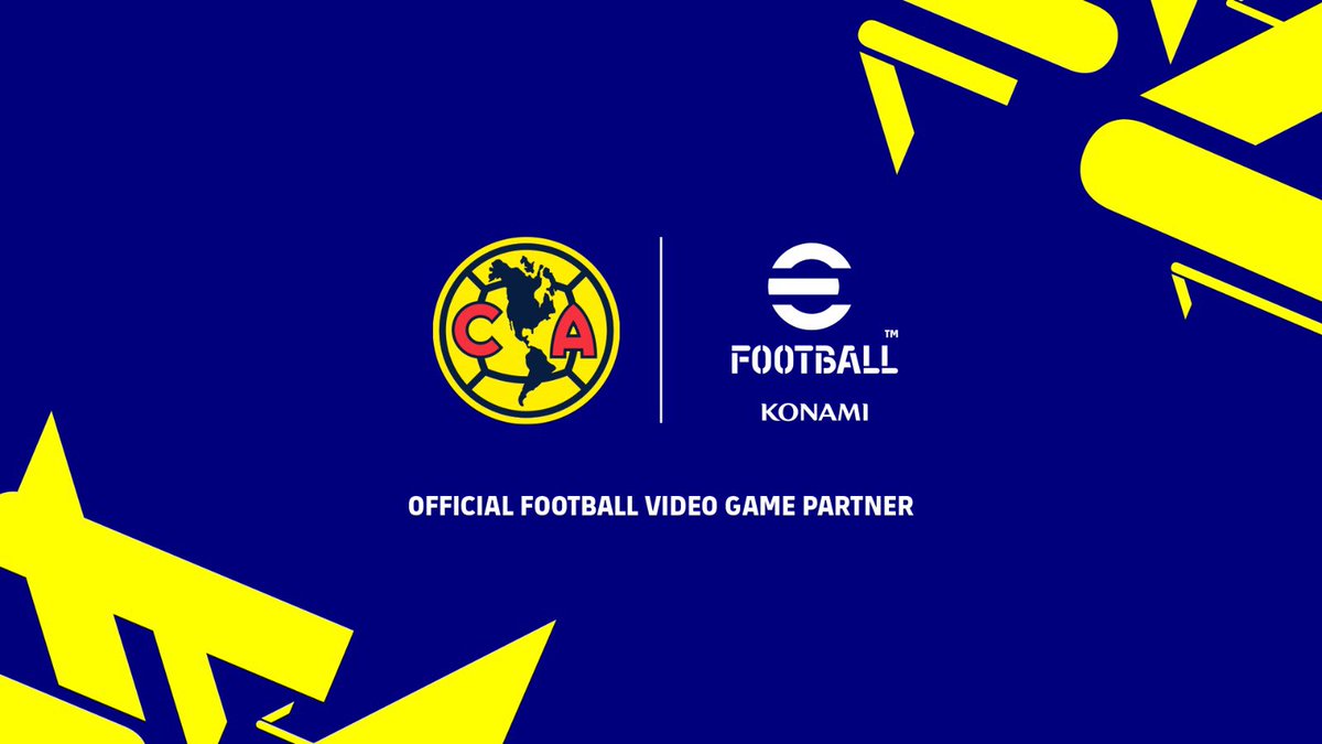 Le damos la bienvenida al @ClubAmerica como nuestro nuevo socio exclusivo de videojuegos de futbol de @KonamiLatam para #eFootball 
¡A jugar! 🎮
#JuntosPorLaGlor14 #VamosAmérica 🦅