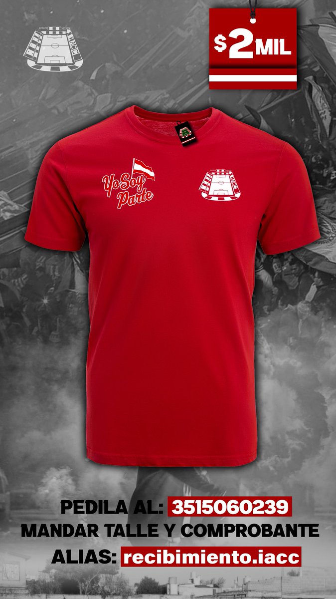 santicons's tweet photo. Ya están disponibles las remeras de los telones. Con tu compra nos ayudas a
terminar los escudos gigantes, las
banderas y todo el cotillón de cada fin
de semana 🫶🏻 #YoSoyParte 🇦🇹 https://t.co/nokqwzZXMr