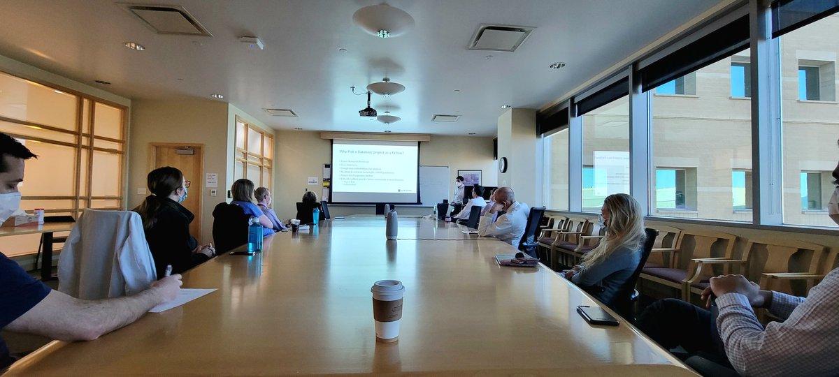 Utah Hematology/Oncology Fellows (@utahhemeonc) on Twitter photo So great to be back in-person this morning to hear #pgy5 fellow Dr. Sama's end-of-year research presentation. #miningforsuccess Mentored by <a href="/GarridoLagunaMD/">Ignacio Garrido-Laguna</a> <a href="/ChrisNevala/">Chris Nevala</a> So great to be back in-person this morning to hear #pgy5 fellow Dr. Sama's end-of-year research presentation. #miningforsuccess Mentored by <a href="/GarridoLagunaMD/">Ignacio Garrido-Laguna</a> <a href="/ChrisNevala/">Chris Nevala</a>