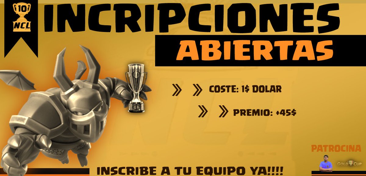 NCL 》NEW CHAMPION LEAGUE 》 10 EDICIÓN  》ESPECIAL EDICION 32 EQUIPOS

《《ABRE INCRIPCIONES》 DE EQUIPOS MEDIO Y BAJO COMPETITIVOS

《   PARA MAYOR INFORMACIÓN  MANDAR 📨 AL PRIVADO