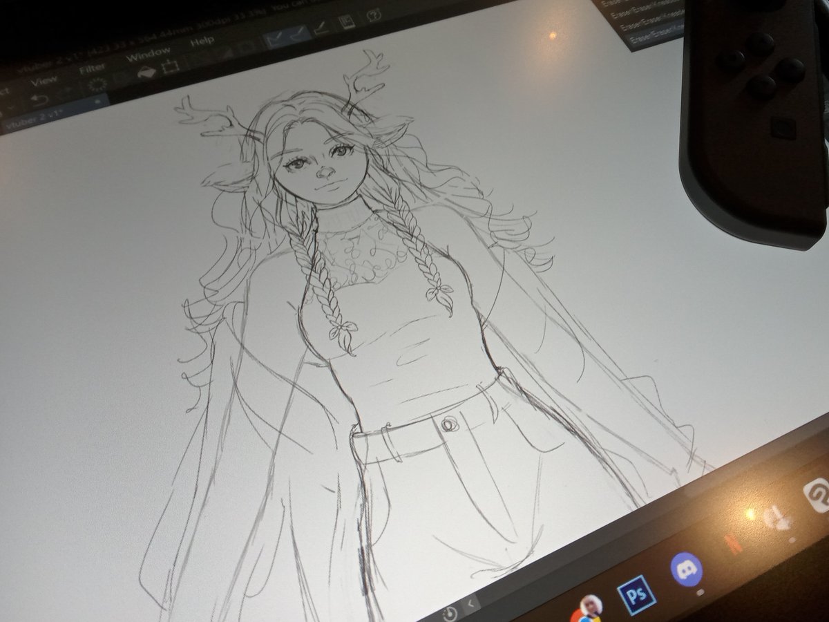 working on a new deer gf? 🦌