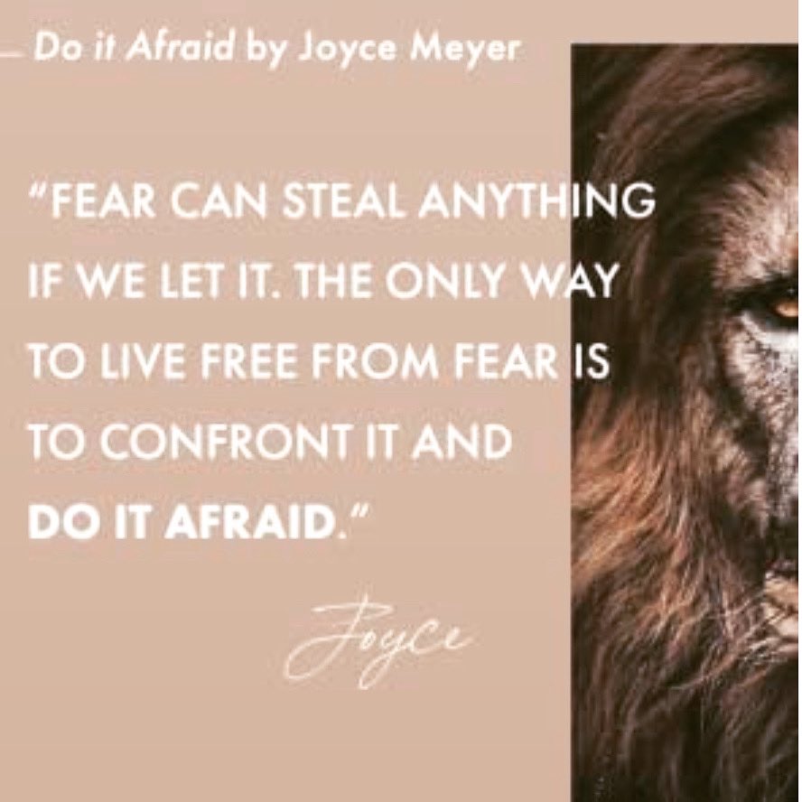 CoachTeia's tweet photo. Do it Afraid! https://t.co/2I6PYIrvBn
