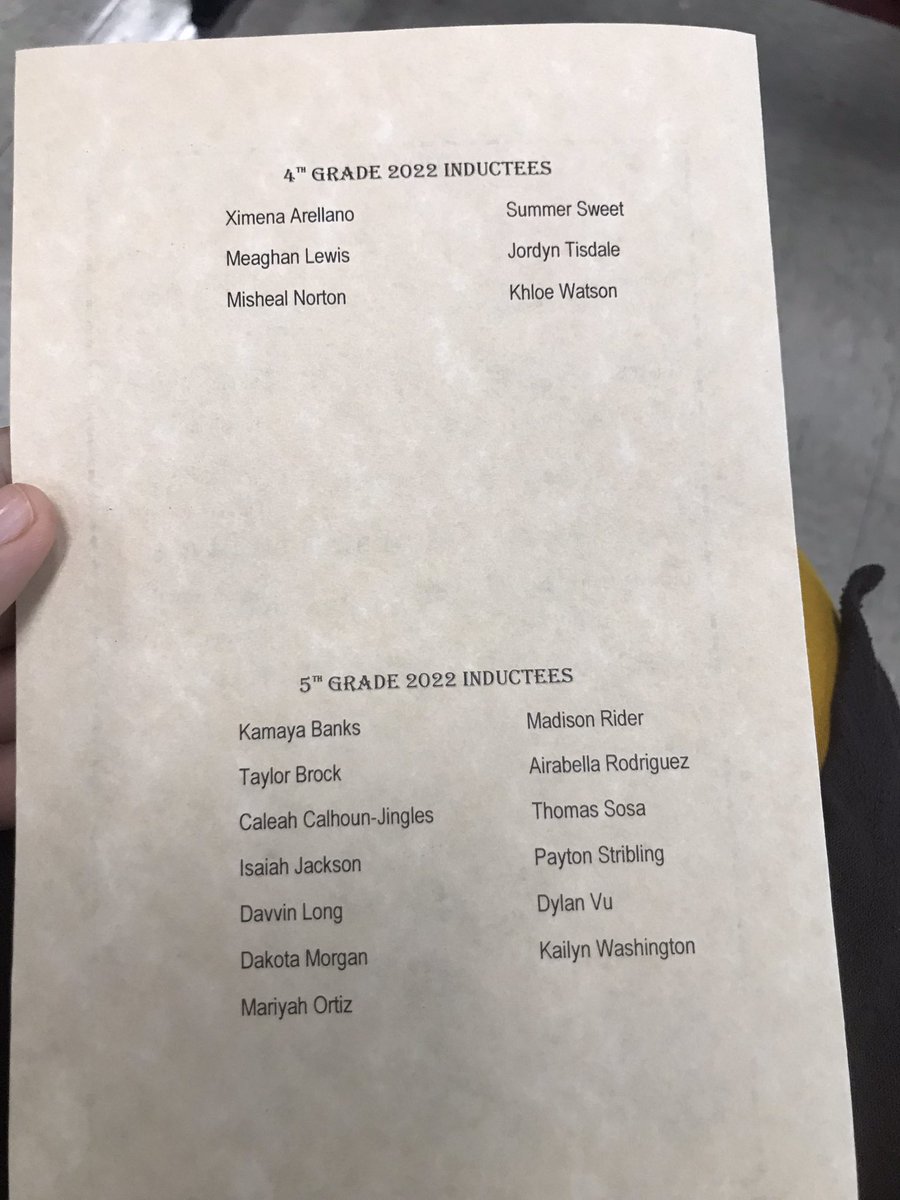 Excited to welcome in a New Chapter of the National Elementary Honor Society at Waterford Oaks Elementary with 19 inductees! Congratulations Scholars !!@geraldhudson @millwill77 <a href="/CHISD_WOE/">Waterford Oaks Elementary</a> <a href="/Mr_WDavis11/">William Davis</a>