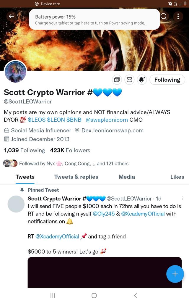 ArleneVillamer's tweet photo. @autumngives @ScottLEOWarrior @swapleonicorn @mofassairhsn @Oly245 Done https://t.co/o57KUQvYpt
