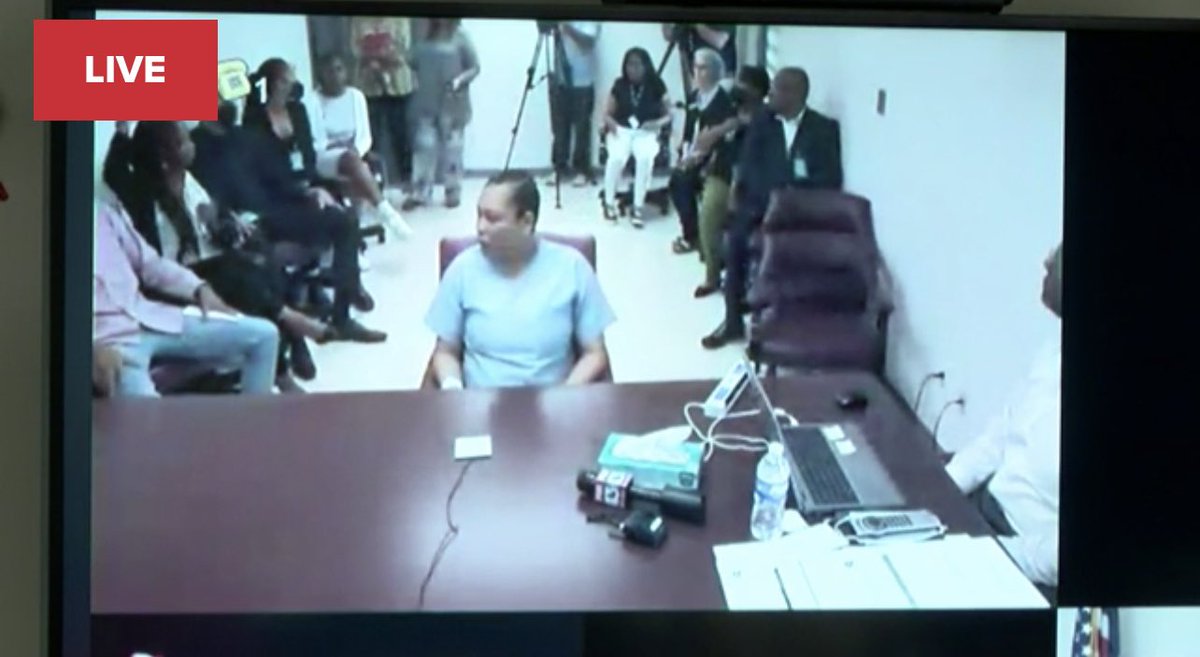 BrittClemonsTV's tweet photo. HAPPENING NOW: #SherraWright appears before a parole board for early parole.

She was sentenced to 30 years in prison for her role in organizing the murder of Ex-husband, NBA star, #LorenzenWright. 

So far, she’s only served 4 years. https://t.co/5D0pSruO0c