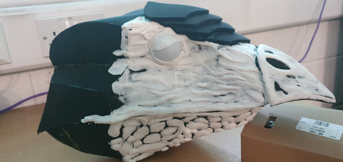 I'm making something new...totally experimental I have no idea if it will work!
<a href="/DarkCrystal/">The Dark Crystal</a> 
#Darkcrystalskeksis
#Darkcrystalcosplay
#Skekvar