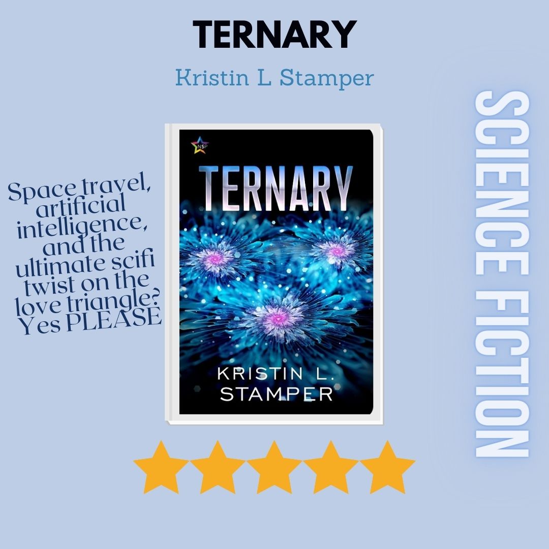 44th review of the year is this AMAZING scifi. 
Ternary has all the elements I love in a good SciFi, world building that will satisfy fantasy readers, AND a romance line I can honestly say I've never seen before. 
For Full Review: tabathashipleybooks.com/2022/05/11/202…