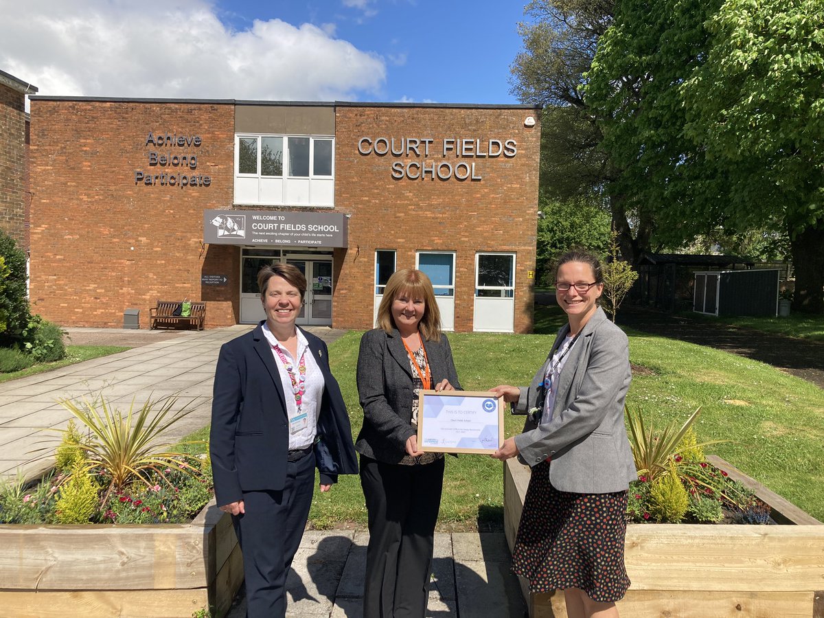 Fantastic to receive our Gatsby certificate. It’s been hard but a very worthwhile journey! Thanks for all the support. <a href="/CourtFieldsSch/">Court Fields School</a>