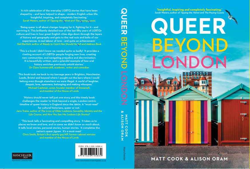 ManchesterUP's tweet photo. Looking forward to 'Queer beyond London' publishing next month 🏳️‍🌈 - for more info ➡️ https://t.co/AYfqCXi8RZ 

With endorsements from Sarah Walters @NeilVBartlett @CAESummerskill @mcashmanCBE @JaneTraies and Chris Smith

#LGBTQ #Manchester #Leeds #Brighton #Plymouth #beyondlondon https://t.co/fOapmwPqiB
