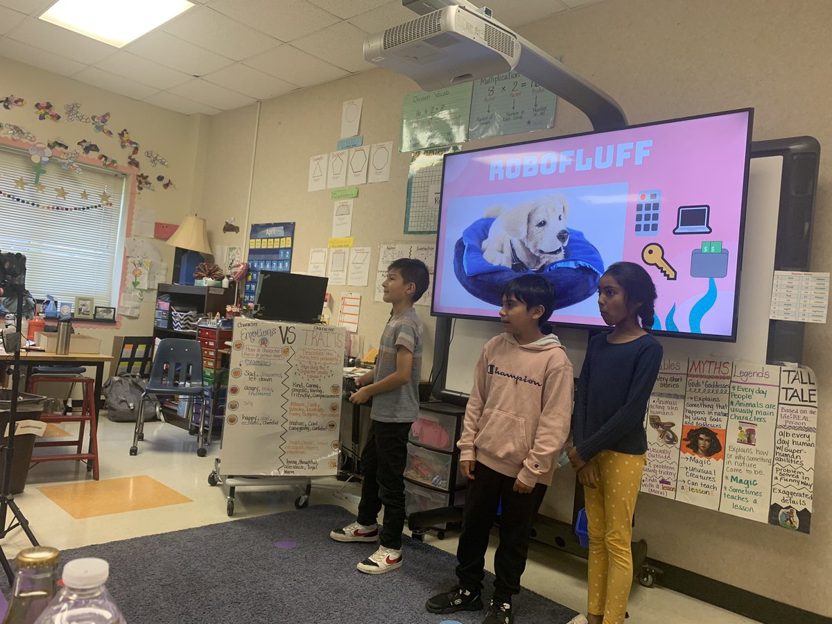 Robofluff and Mini Freeze are two exceptional innovations in Mrs. Park’s class for Shark Tank week!@AGHoulihan <a href="/UCPSNC/">Union County Public Schools</a> <a href="/JalondaPolk/">Jalonda H. Polk</a> @jttopp