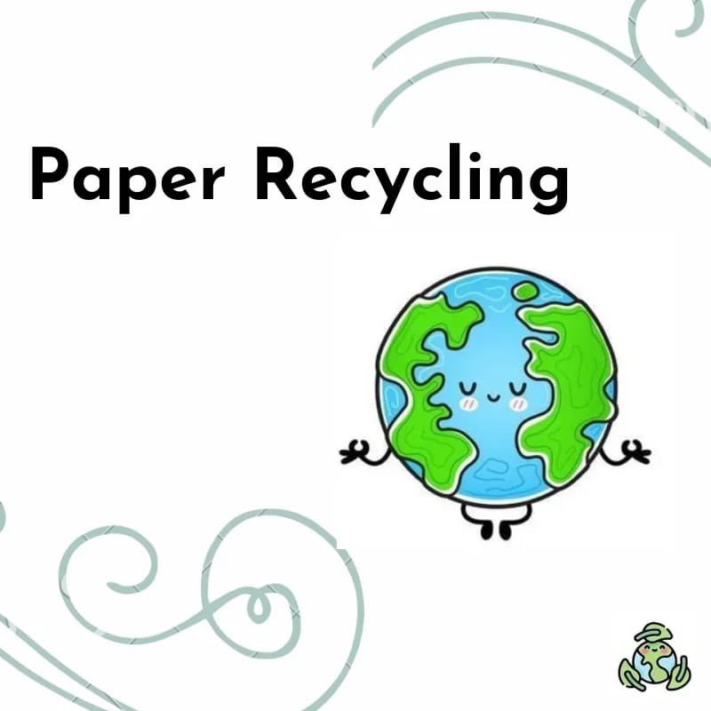 Earth_pedia's tweet photo. Paper is used daily which makes it very concerning to the environment.

Steps of recycling paper?
1- Waste collection as everything starts here with the careful disposal of rubbish.
2- Waste sorting: examine the material and make sure that the recyclable fibre is separated. https://t.co/3YcdEXatre