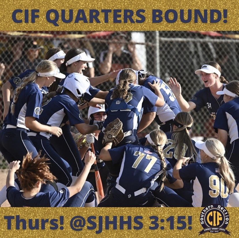 sjhhsbasketball's tweet photo. 🚨🏆💍 @SjhhsSoftball is hosting a #CIF #Quarterfinals #game this #Thursday @ 315!💍🏆🚨
@sjhhsbasketball will be there cheering them on! Join us!
#LetsGo #Stallions #RFTB #GoGetThatRing #RunForTheRing #Playoffs #CIFSS
@sjhhsathletics @sjhhsboosters https://t.co/N0KTKyCtMb