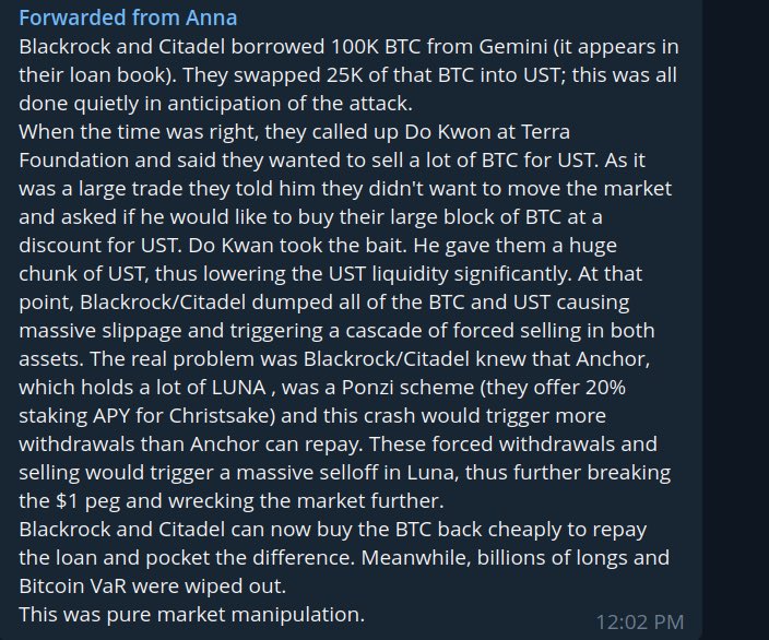 Farshake's tweet photo. @Cameronfous @stablekwon You called instutional adoption is horrible for retail https://t.co/LjofZtJXAJ