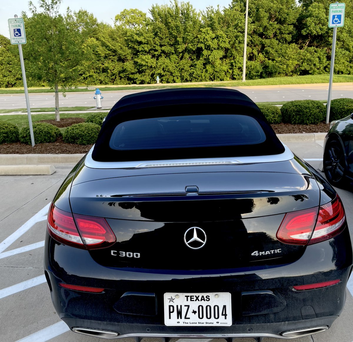 Here's to the fuckhead who parked next to my car in the handicapped parking zone in an unfilled parking lot! #TXplatePWZ-0004 #illegal #BadCitizen #Entitled