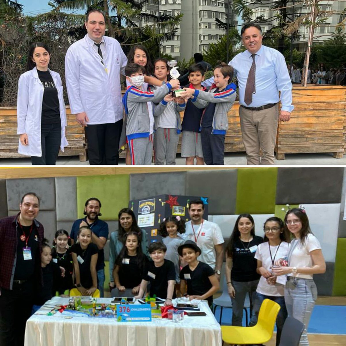 BahcesehirLara's tweet photo. Festivalimize katılan tüm öğrencilerimize ve bu süreçte destek veren takım koçlarına, danışmanlara, gözlemci ve etkinlik öğretmenlerimize, velilerimize çok teşekkür ederiz.

#umutbilimde
#minikbilimkahramanlarıbuluşuyor
#CARGOCONNECT
#firstlegoleagueexplore https://t.co/QRMkleY7VK