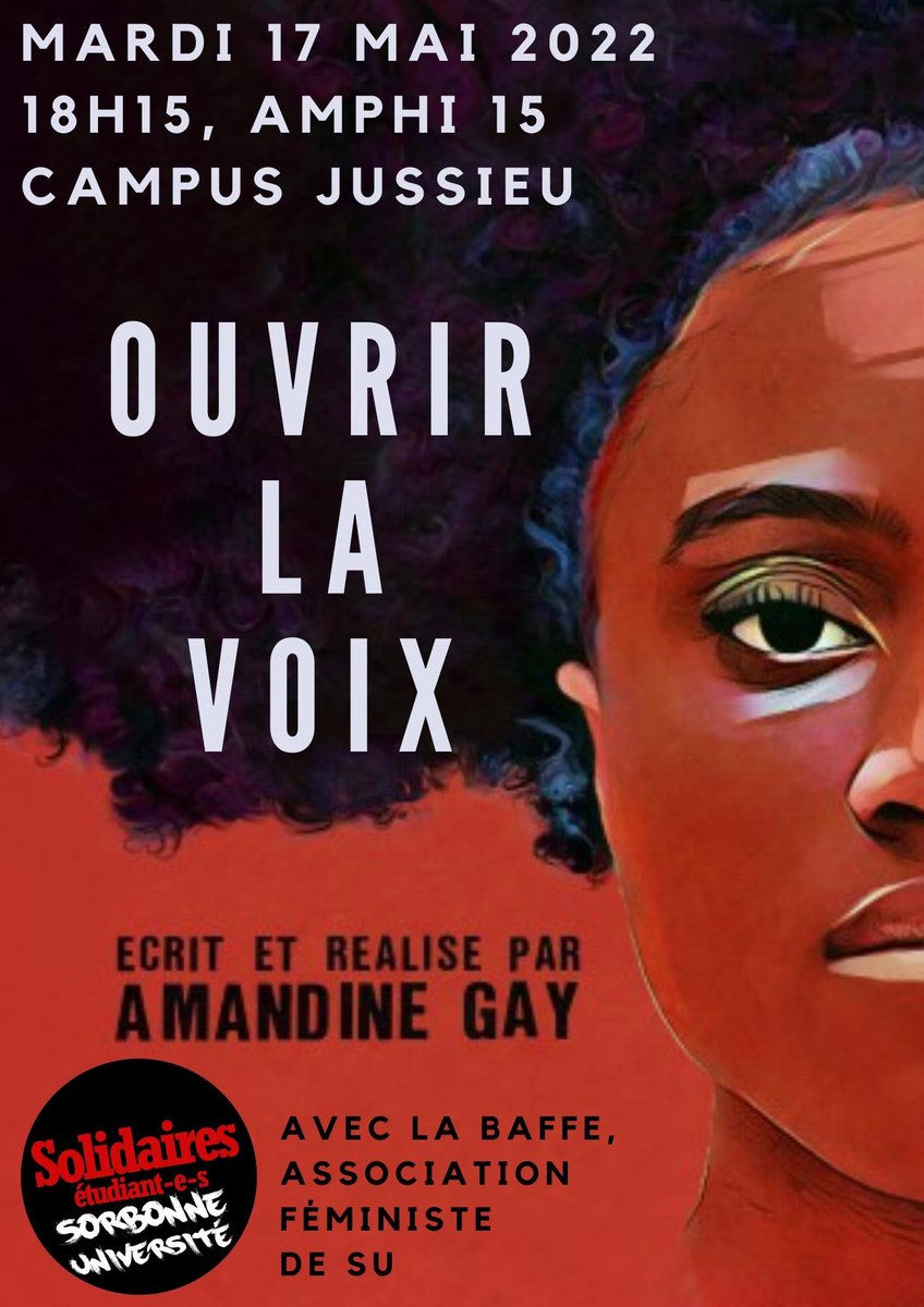 Solidaires Étudiant·e·s Sorbonne U Paris Banlieue tweet media