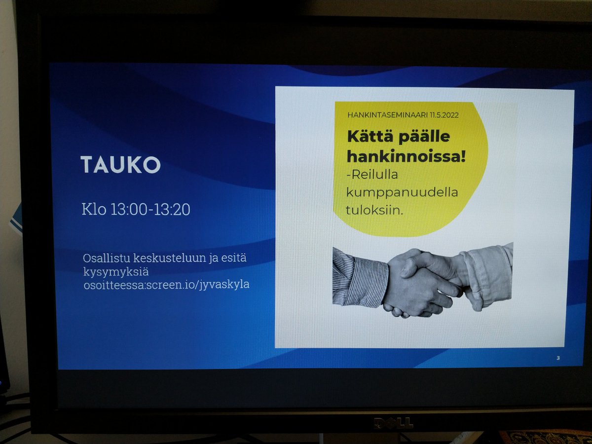 AnneMariaHolma's tweet photo. Pian saan kertoa omasta tutkimuksestani käytännön toimijoille 😊 @univaasa @uniofjyvaskyla @unichydenius #tutkimus #julkisethankinnat #vuorovaikutus #kumppanuus https://t.co/JhIKu74LWw