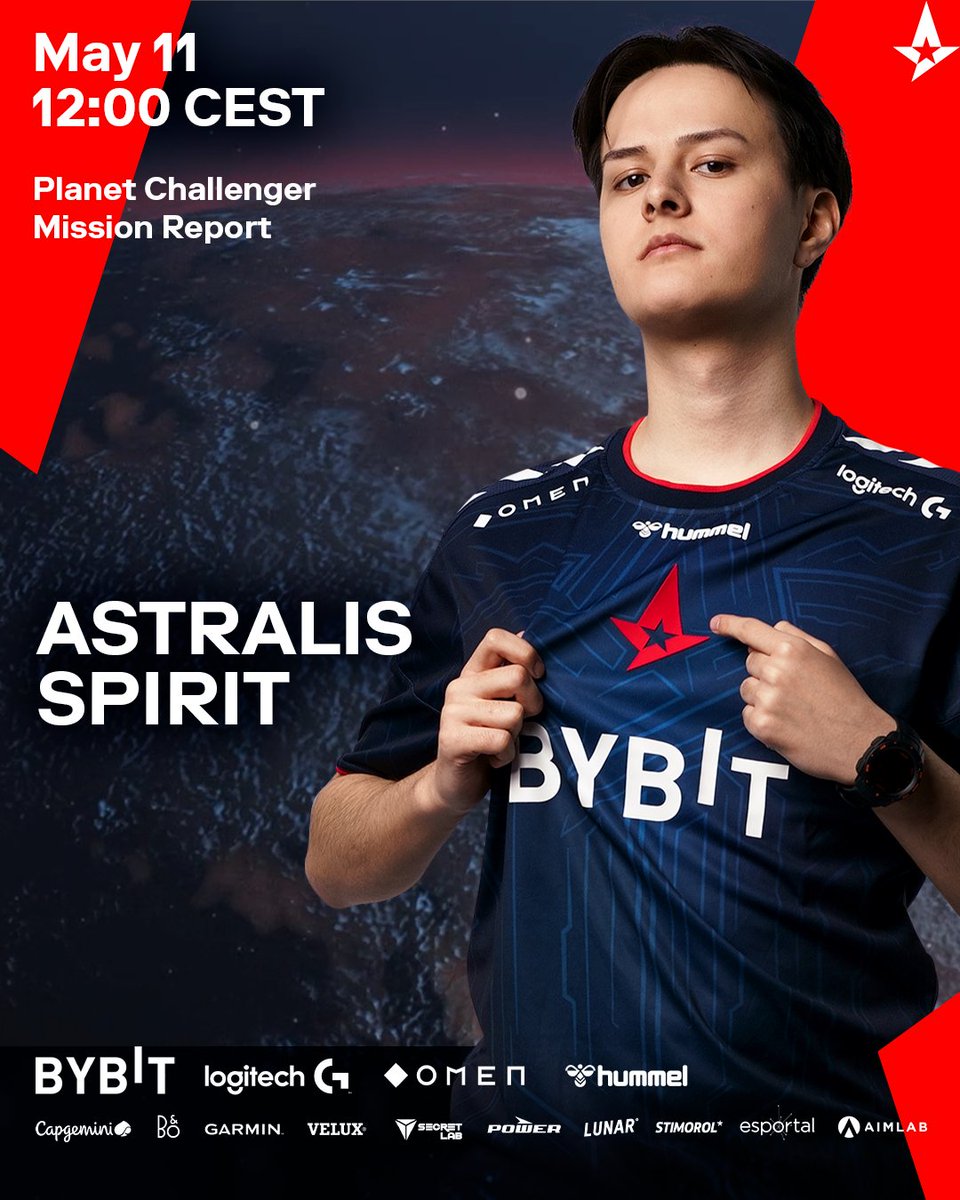 Astralis Hungary (@astralishungary) on Twitter photo Kadétok!
A következő veszélyforrásunk egy Spirit nevű ismeretlen csapat.
A küldetéshez szükséges továbbhaladáshoz ezt az utolsó veszélyt ártalmatlanítanuk kell!
<a href="/AstralisCS/">Astralis Counter-Strike</a> - <a href="/Team__Spirit/">Team Spirit CS2</a>
🕛 - 12:00 CET
#AstralisFamily | #ToTheStars Kadétok!
A következő veszélyforrásunk egy Spirit nevű ismeretlen csapat.
A küldetéshez szükséges továbbhaladáshoz ezt az utolsó veszélyt ártalmatlanítanuk kell!
<a href="/AstralisCS/">Astralis Counter-Strike</a> - <a href="/Team__Spirit/">Team Spirit CS2</a>
🕛 - 12:00 CET
#AstralisFamily | #ToTheStars