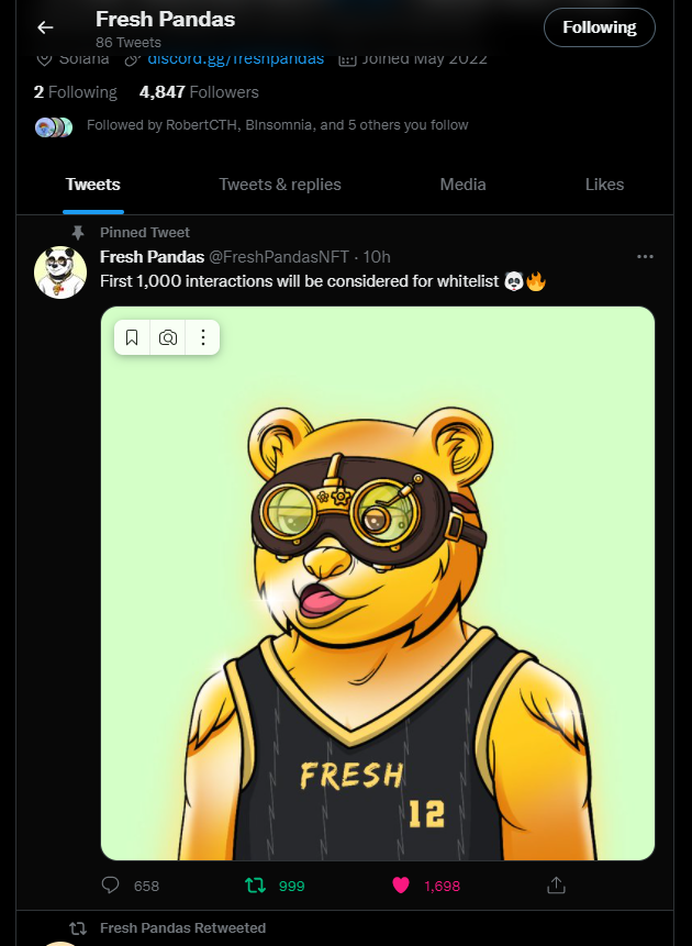 CloutDog tweet media