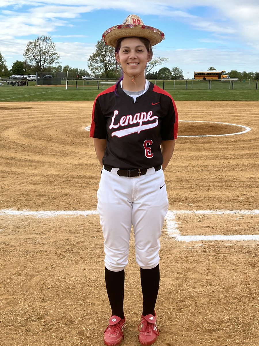 LenapeSoftball's tweet photo. Great win 11-1 over Clearview, moving us to 14-2! Big day from Nikki Williams, with a great job on the mound and going 3-4 at the plate. Also, shoutout to Maya Knasiak for hitting a HR! Back at it today, HOME @ 3:45PM vs CH East for our SENIOR GAME ‼️#lenapesoftball @KnasiakMaya https://t.co/5An14K7hyk