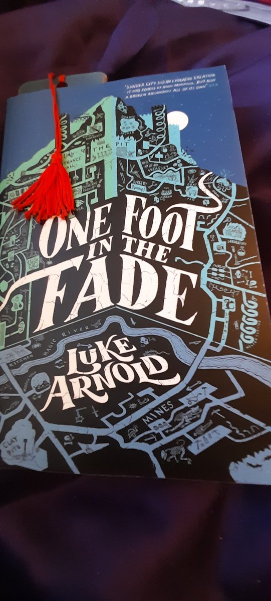 Lizzy11268's tweet photo. Next #OneFootInTheFade @LongLukeArnold Blimey! This series just gets better and better. I'm DESPERATE for more. A stunning piece of world building, unforgettable characters and chock full of adventure and moral ambiguity. Out now! Recommended read in order. https://t.co/EWxDqDqP7d