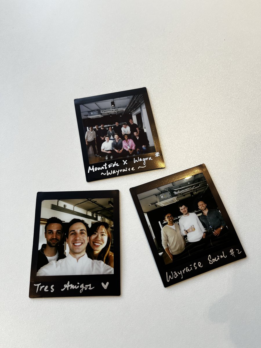 WayraUK's tweet photo. 🍻 Sometimes you just need a drink or two with your best friends!
A throwback to our Wayriase social last week 🍕
🤑Together with our in-house fundraiser @Mountside_V, we've started #Wayraise last year to offer our portfolio better support throughout their #fundraising journeys. https://t.co/aVowTuR1dM