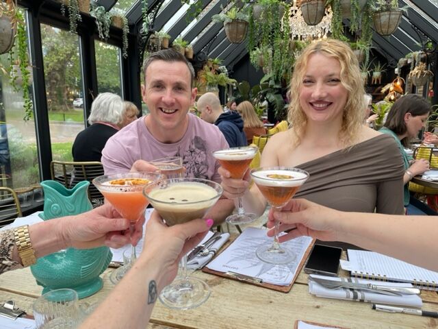 theginkitchen's tweet photo. Happy Birthday to our Head Chef Mike. We had a staff meeting planned at Kaya in the Park in Horsham and of course, cocktails to celebrate Mike's birthday. https://t.co/MFAtIx1bKu