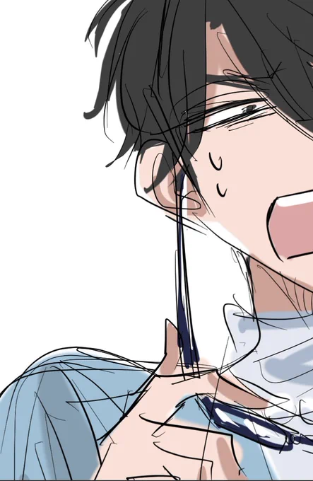 メガネがあると絵が描ける。 