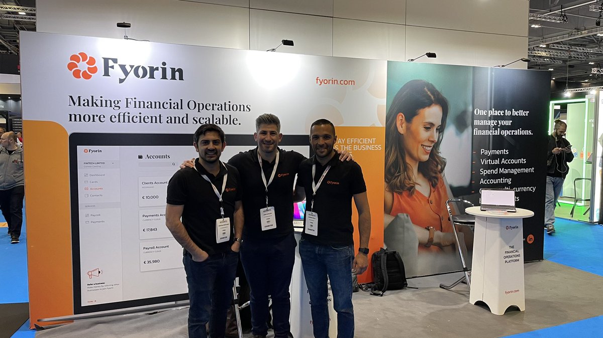 Fyorin (@fyorinbanking) on Twitter photo Day 1 at <a href="/Accountex/">ex account</a> for our team! If you are around come by our stand to learn how our solution can automate your receivables and payables.
#banking #financialinstitutions #b2bpayments #xero #quickbooks #accountex #accountants #businessbanking #virtualcards Day 1 at <a href="/Accountex/">ex account</a> for our team! If you are around come by our stand to learn how our solution can automate your receivables and payables.
#banking #financialinstitutions #b2bpayments #xero #quickbooks #accountex #accountants #businessbanking #virtualcards