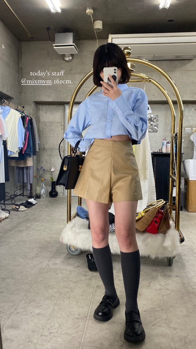 本日もご来店ありがとうございました🤍
スタッフおすすめコーデご紹介です！
ぜひ店頭まで見にいらしてください🌼