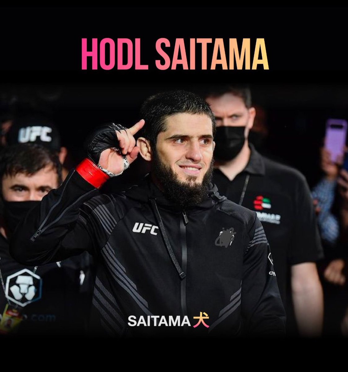 MAKHACHEVMMA's tweet image. Hey Wolfpack, I am still holding my Saitama bag. Good days are ahead of us. #saitama #saitamask #wolfpack