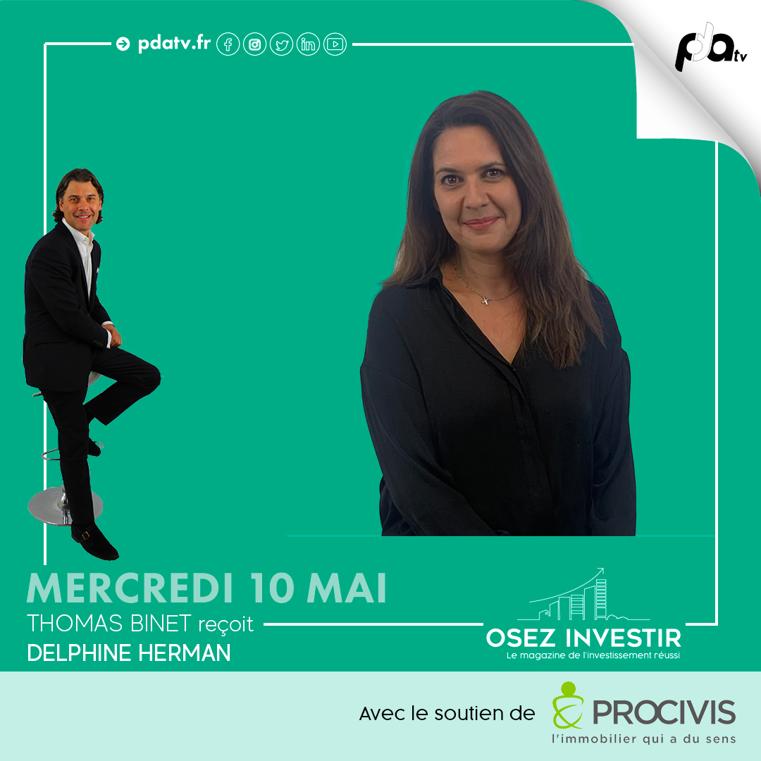 Retrouvez #OsezInvestir avec Thomas Binet, <a href="/DelphineHerman_/">Delphine Herman</a>, Présidente de <a href="/homelyoo/">Homelyoo</a> et <a href="/PhilippeTaboret/">Philippe Taboret</a> tout de suite sur le site de PDAtv 👉🏼pdatv.fr/emission/osez-…
