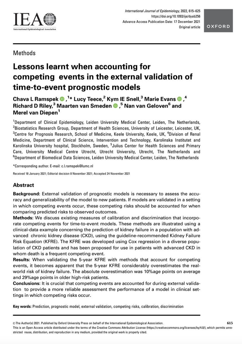 Maarten van Smeden tweet media